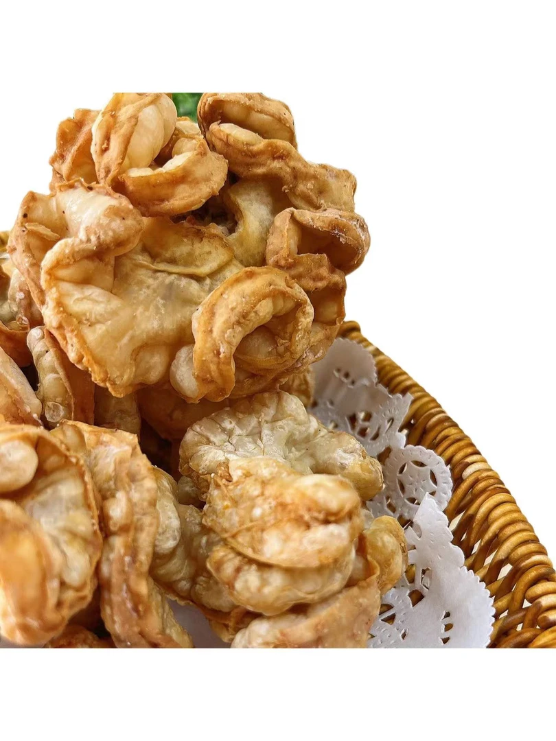 花脂渣猪花油渣子现熬烧菜包饺子馄饨黄桥特产