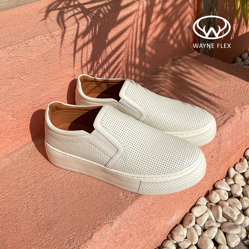 韦恩Wayneflex空调鞋懒人一脚蹬休闲透气轻便乐福鞋【有34码】0510