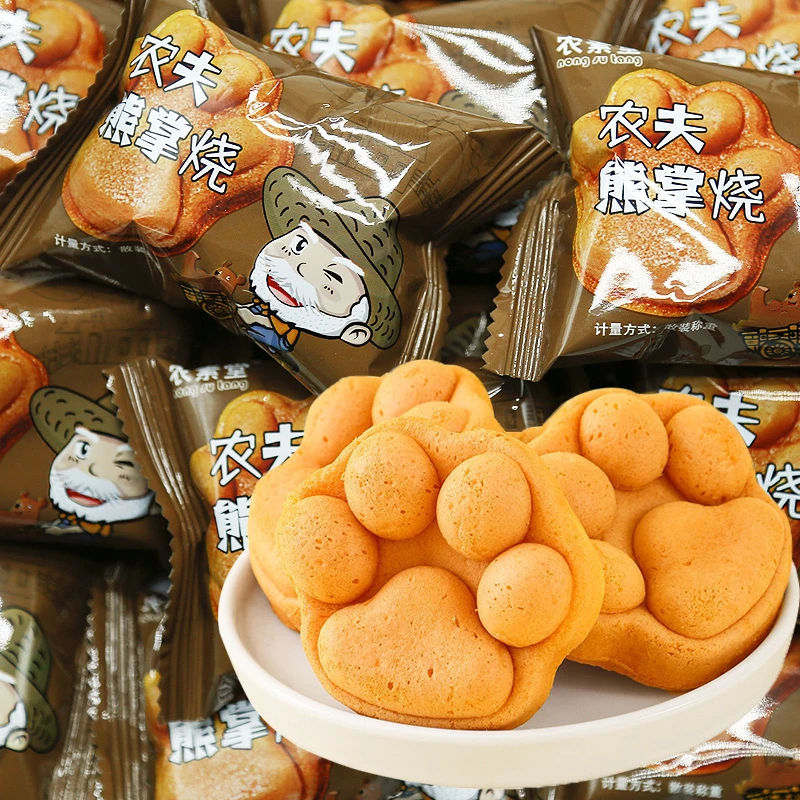 nongsutang/农素堂 农夫熊掌烧熊爪蛋糕鸡蛋仔小吃休闲解馋小零食