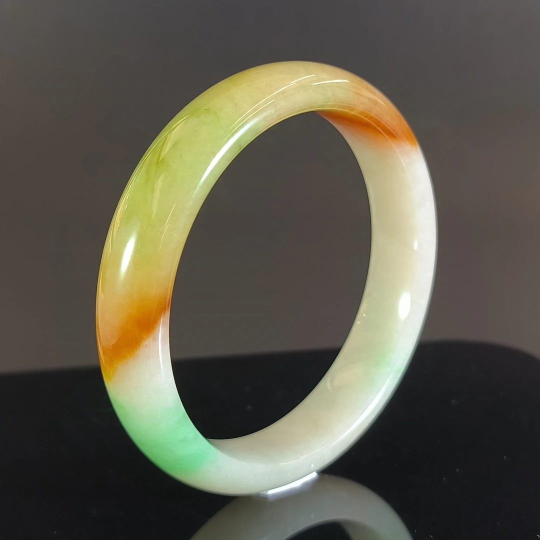 金万年珠宝 翡翠手镯 圈口58.4  条码11361596