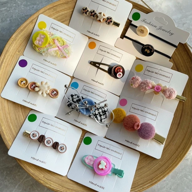 （直播自选）满20包邮，不满补运费5，手作发夹饰品