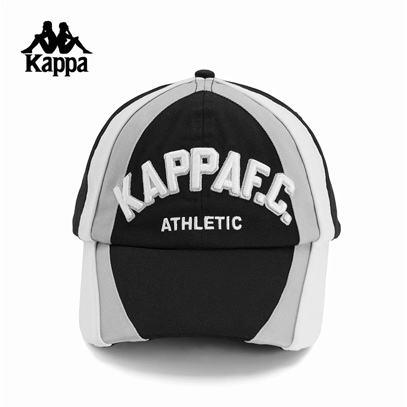 Kappa卡帕背靠背复古棒球帽女新款夏季鸭舌帽户外遮阳帽男款帽子