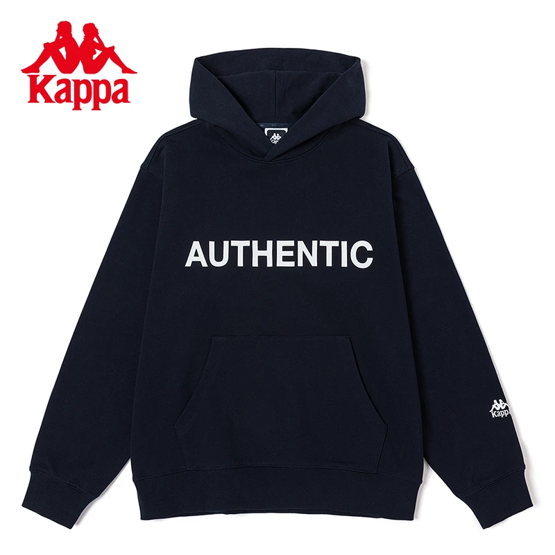 《尖货开价》Kappa卡帕帽衫情侣运动卫衣休闲印花针织K0D12MT05