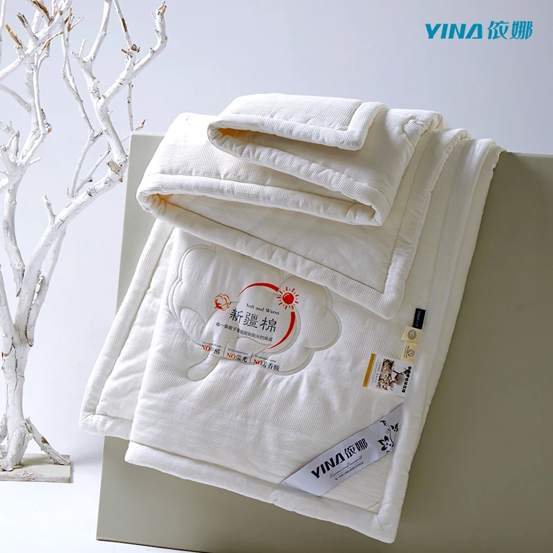 YINA依娜/高端百货升级版A类全棉新疆棉花被纯棉被芯保暖被子