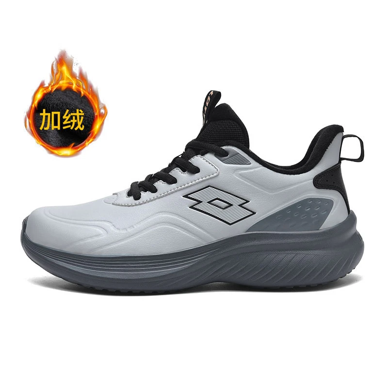 【LOTTO/乐途】情侣款秋冬加绒/四季革面运动鞋跑步鞋1169