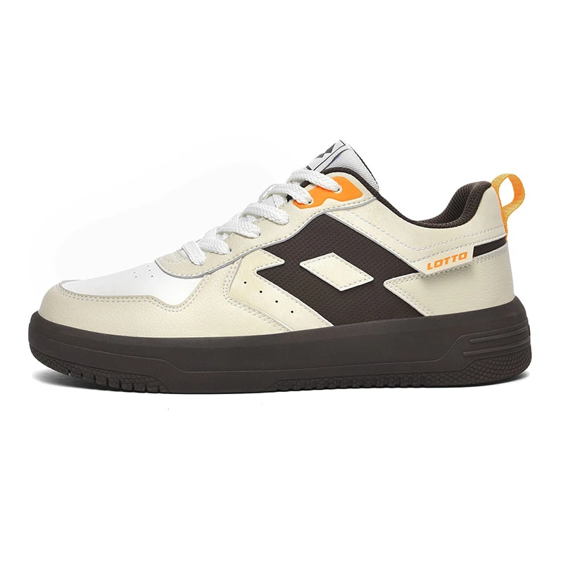 LOTTO/乐途情侣四季透气复古潮流春季新款撞色百搭情侣板鞋8799