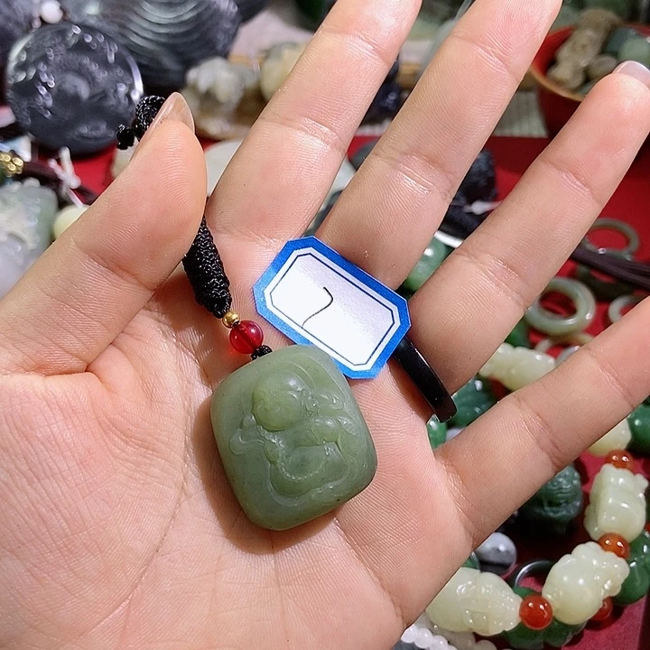 和田玉珠宝半成品未镶嵌