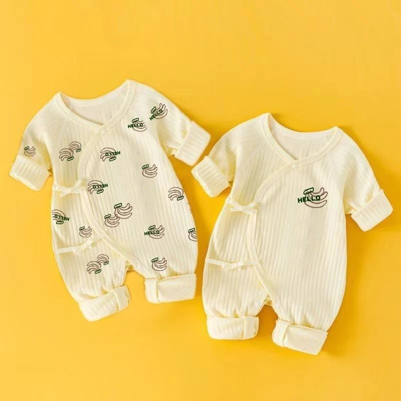 可爱哈衣LT新生婴儿衣服初生儿衣服四季款幼儿宝宝连体衣蝴蝶衣