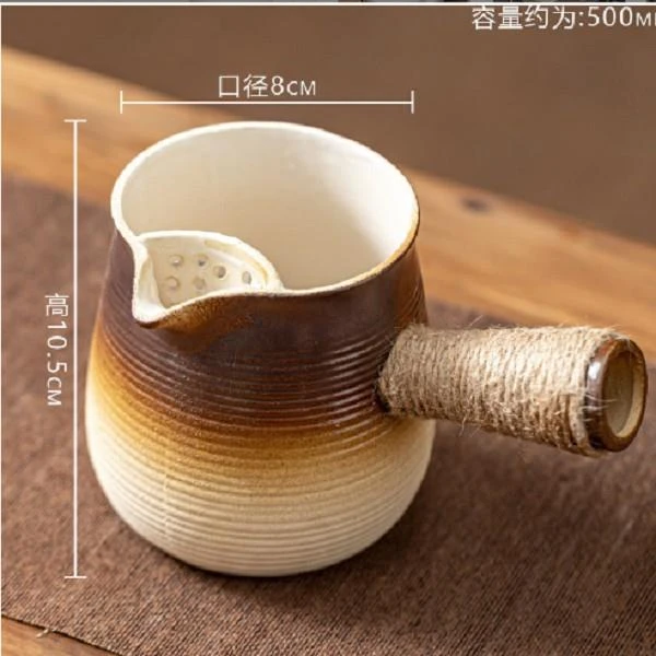 罐罐茶煮茶器陶壶围炉煮茶烤茶罐日式侧把茶壶老白茶专用煮奶茶壶