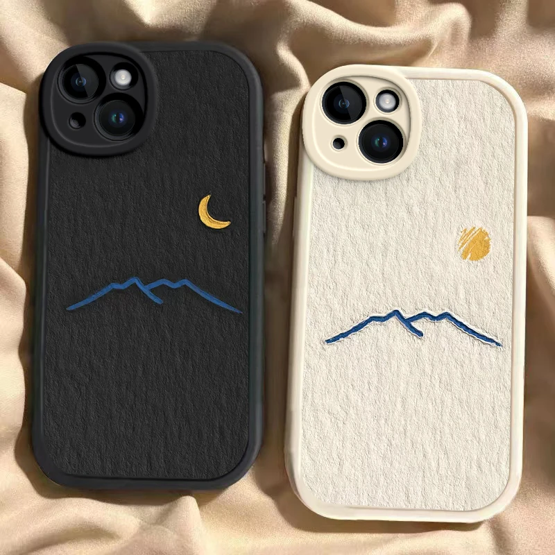 太阳山苹果15手机壳iPhone15promax全包防摔软硅胶plus男女款潮牌