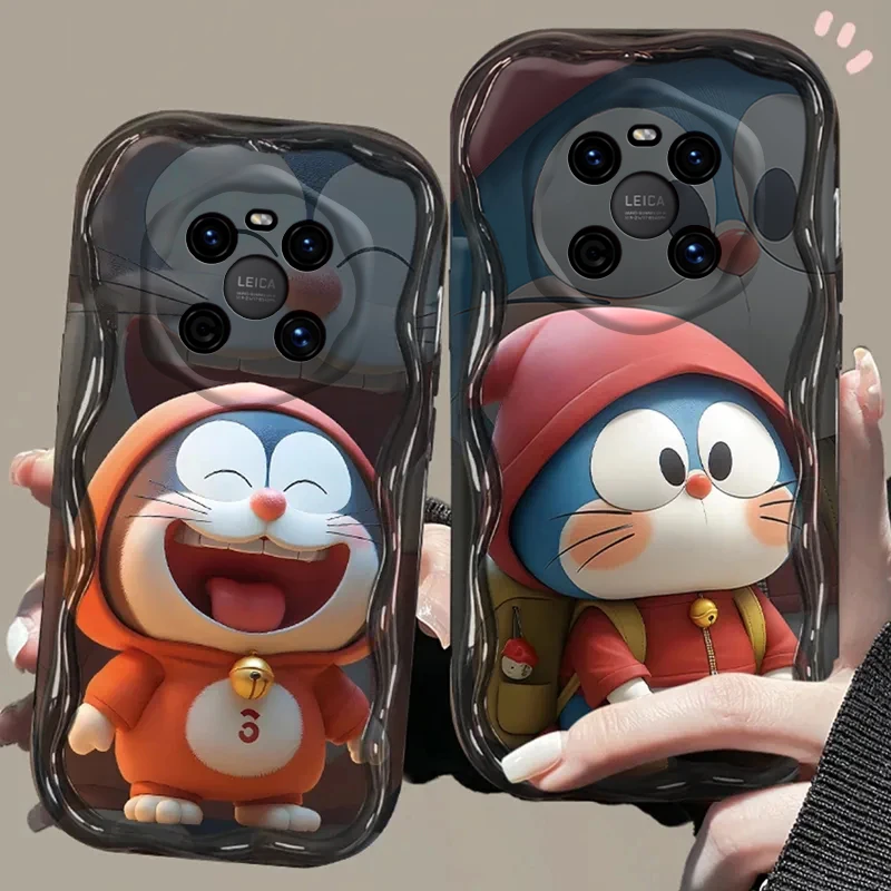 可爱哆啦华为nzone50pro手机壳女男款镜头全包防摔硅胶软壳网红潮