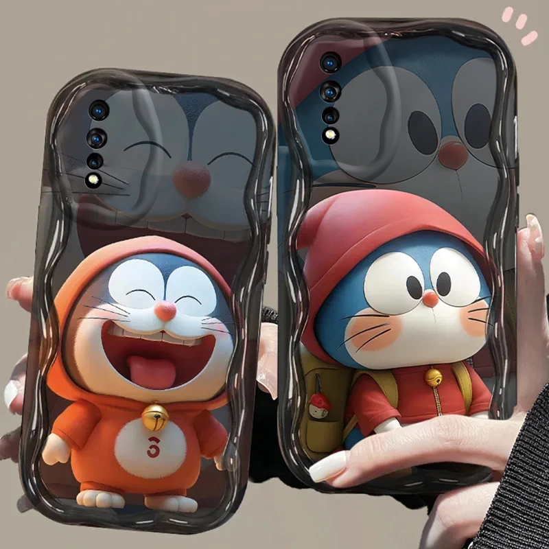 可爱哆啦vivoz5x手机壳z5i男女新款情侣Z5全包镜头防摔软硅胶超薄