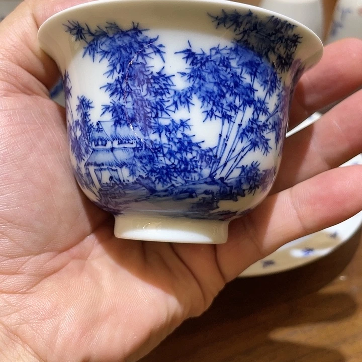 杯定风波诗文盖碗宝贝