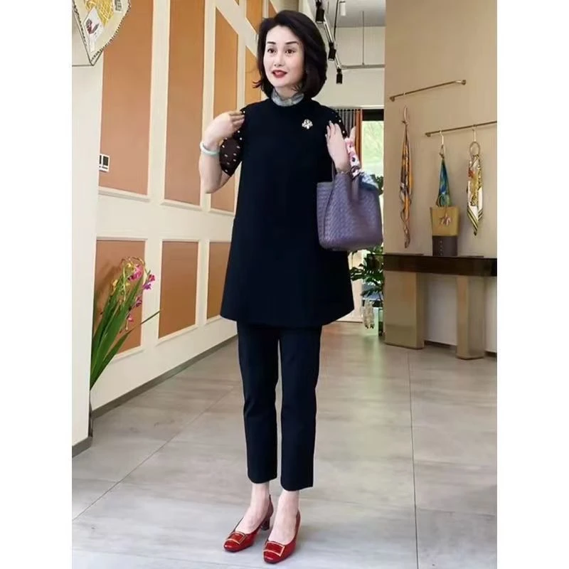 小个子显瘦春夏秋季新款宽松中长款无袖西装马甲背心气质上衣外套