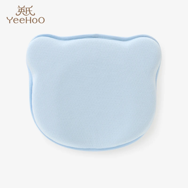 英氏婴幼儿枕头宝宝舒适柔软四季纯色记忆棉小枕头新款秋可爱
