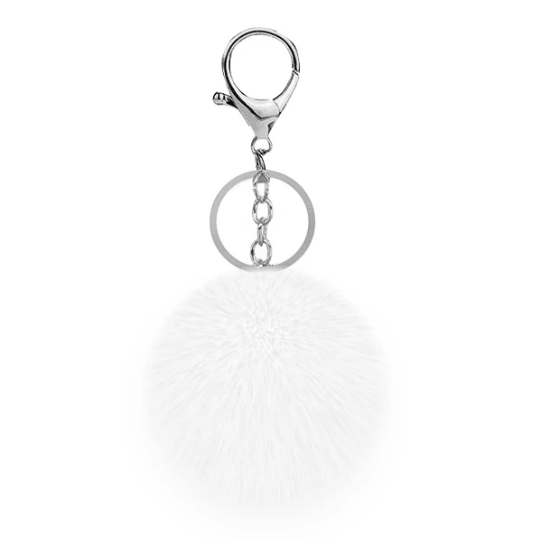 精美毛球挂件*1