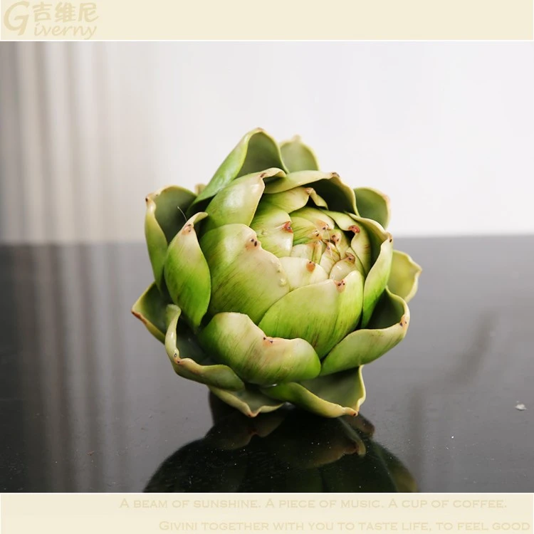 客厅仿真花卉装饰朝鲜蓟果风梨头菩提果假水果仿真花假花花艺摆件