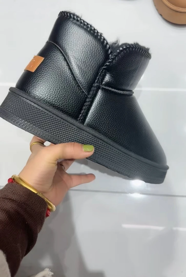 研一家男士棉靴保暖