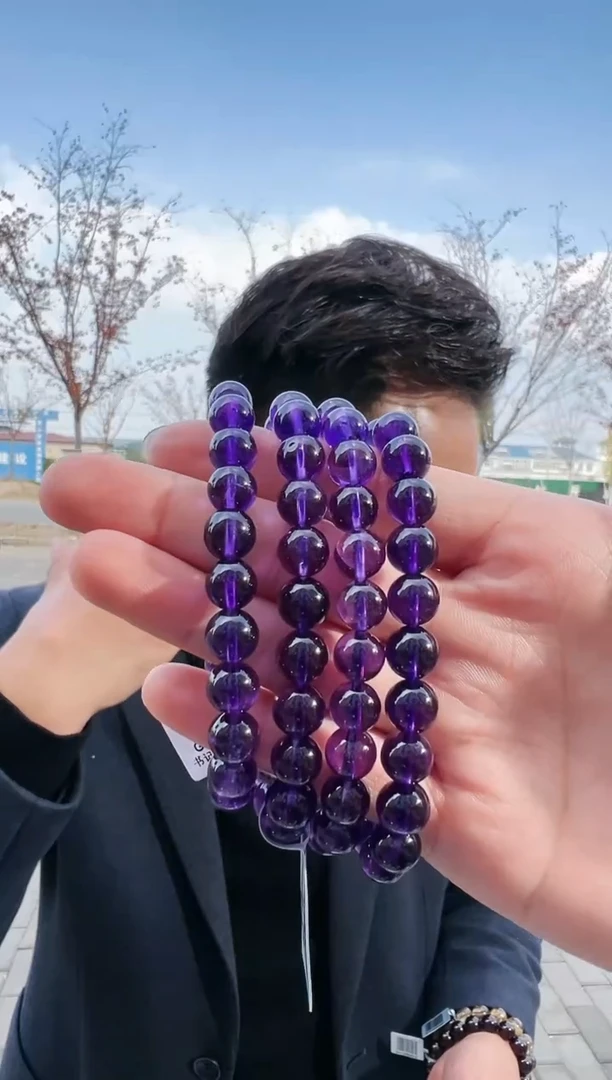 【闪购商品】水晶手链未镶嵌B233约8mm多样性发一件