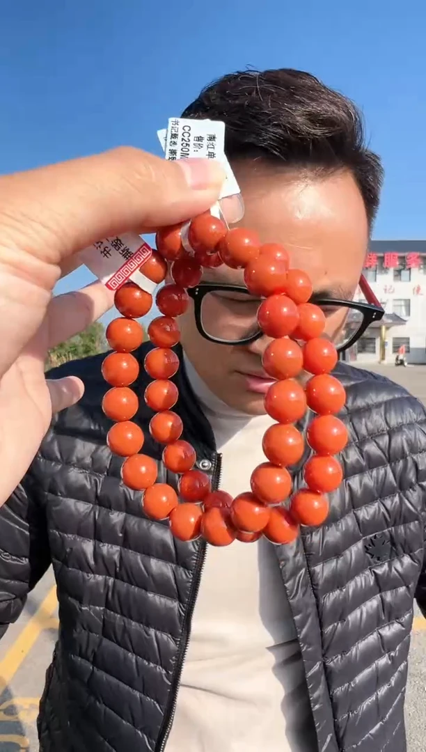 【闪购商品】南红玛瑙手链未镶嵌B6577约8mm多样性发一件