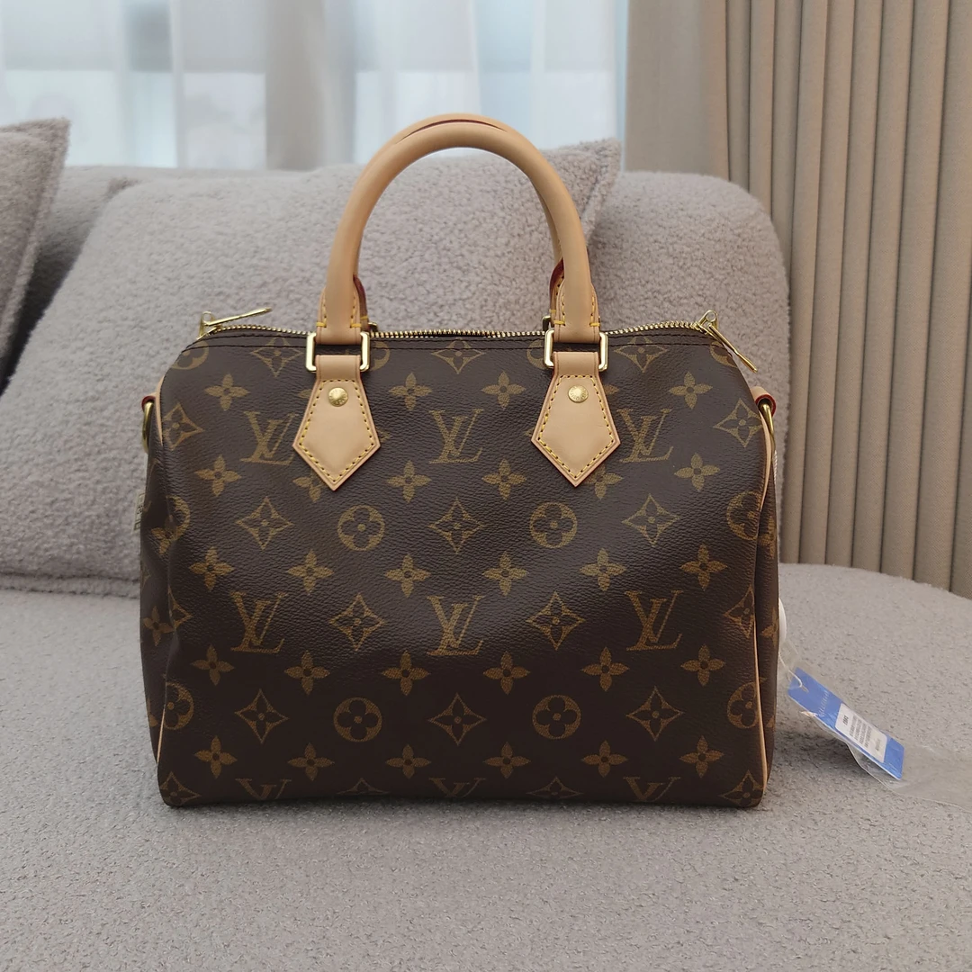 全新未使用 LouisVuitton/路易威登 Speedy枕头包 25*19*15