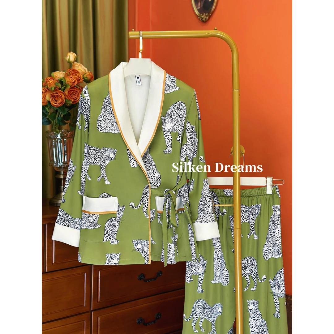 【VIP客订 | 西野暮色】秋冬新款轻奢休闲海岛绒加厚睡衣家居服套