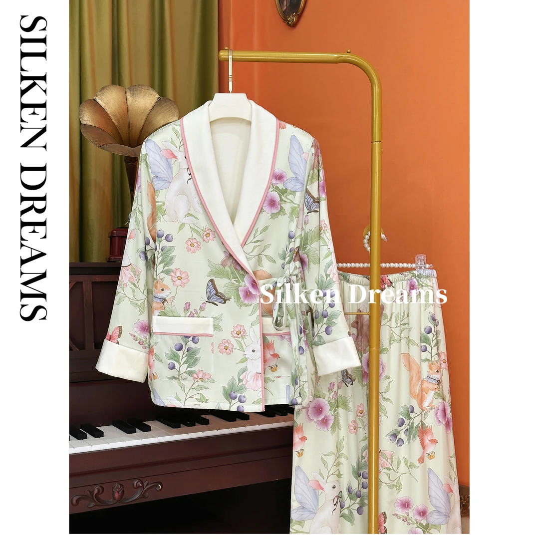 【短途旅行｜维纳森】冬季新款轻奢休闲海岛绒加厚睡衣家居服套装