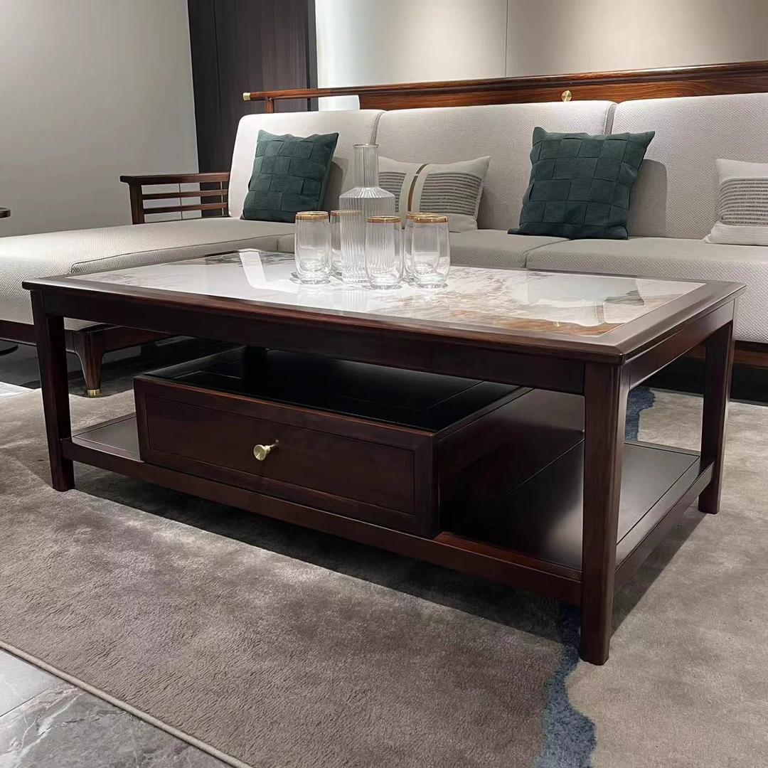 [名潮家具]新中式茶几1280*690*470