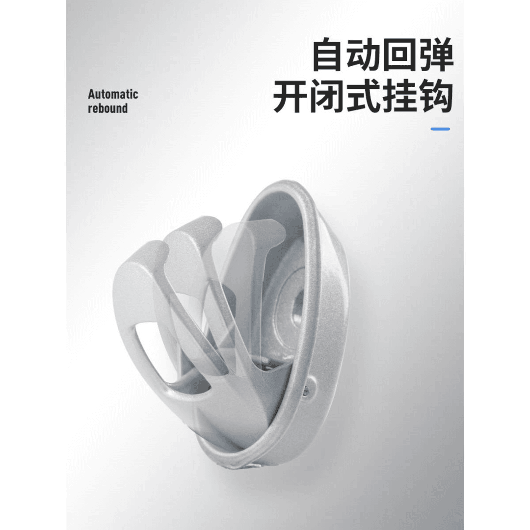 电动车挂钩爱玛雅迪台铃电动车免打孔铝合金挂物勾小刀绿源 绿佳