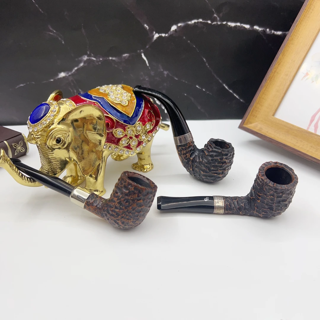 【彼得森】暖鼻系列 925纯银饰圈 进口石楠木烟具