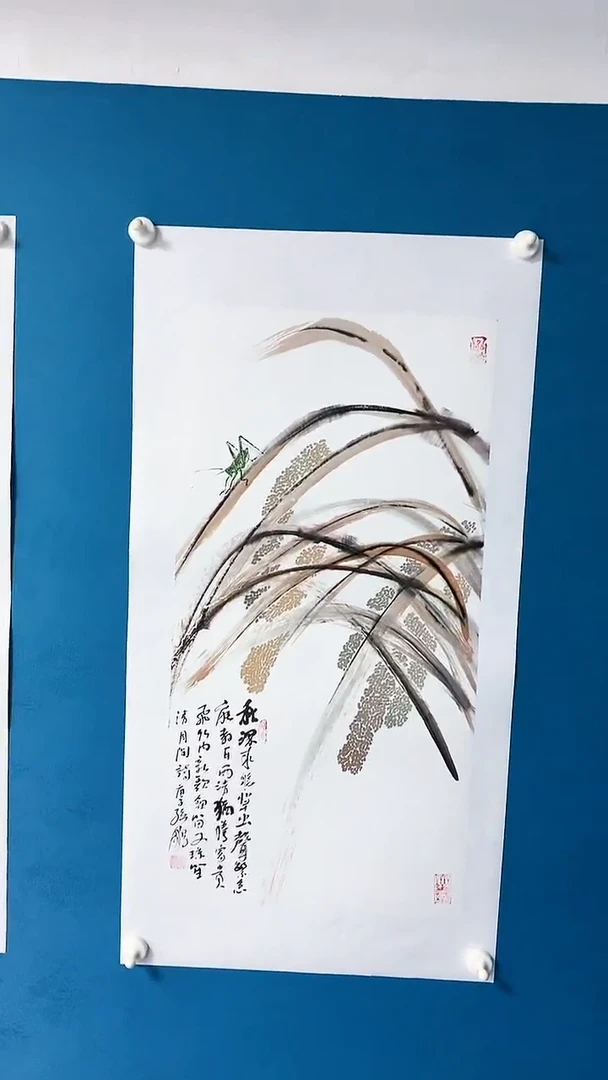 【闪购商品】绘画孙鹏 草虫