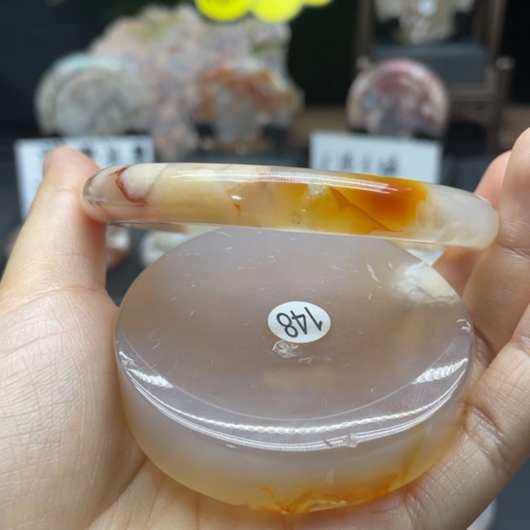 【闪购商品】玛瑙/玉髓手镯合金