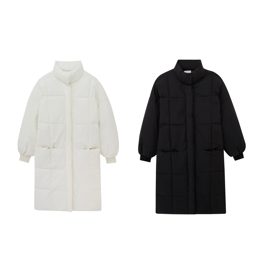 Maca Kaka Oversized长款棉服大衣23FW0132003-04