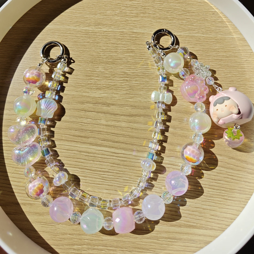 十二生肖崽崽生肖包挂手机链（珍珠内链）短款