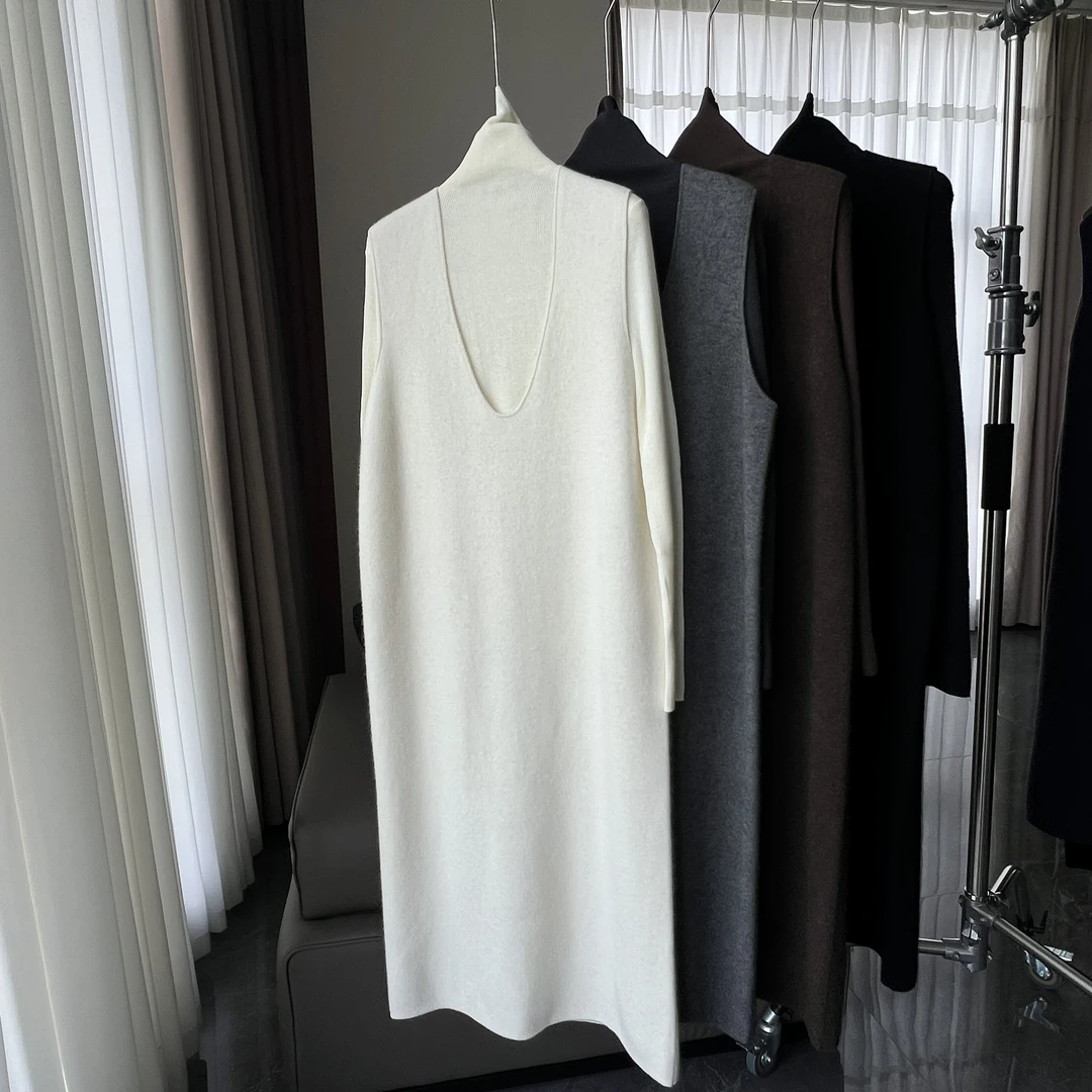 【BENYI】极简轻奢针织连衣裙品质女装