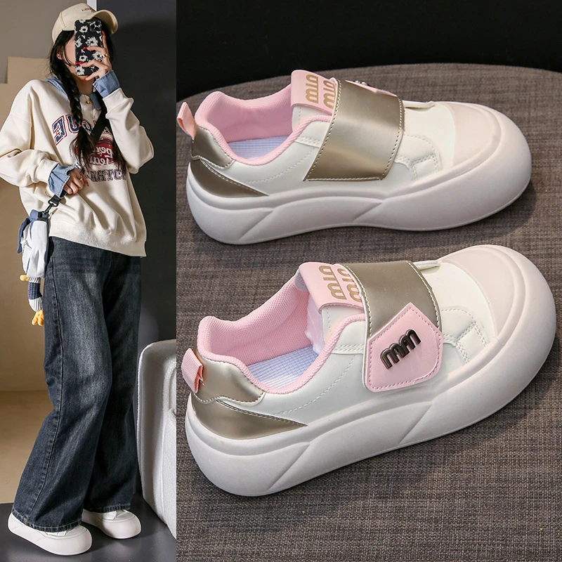 2024小白鞋子女春季新款韩版ins女学生休闲运动百搭板鞋街拍XT111