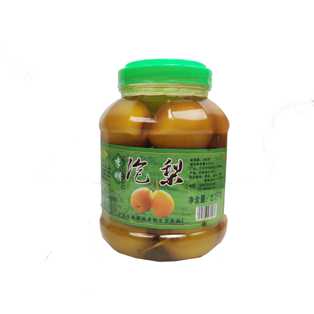 个旧李明泡梨2kg*1瓶