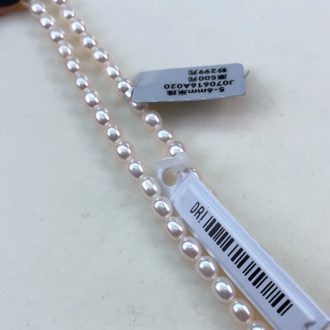 淡水珍珠颈饰未镶嵌5-6m米珠