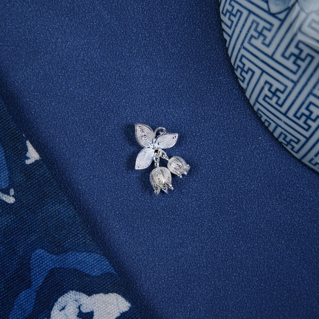 坠链均足银 吊坠手工气质轻奢时尚精致简约