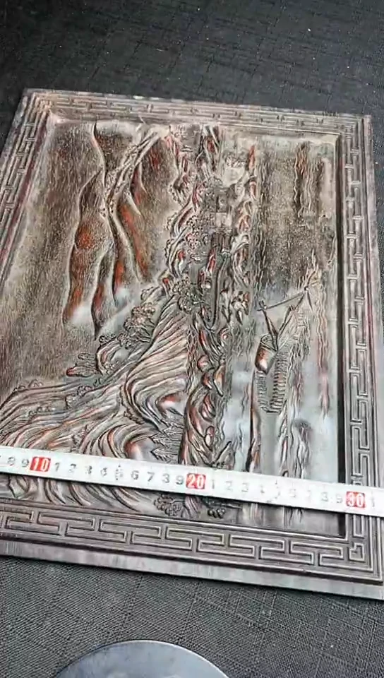 【闪购商品】木C306紫檀雕刻板以直播间截图为准