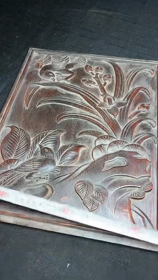 【闪购商品】木C276紫檀雕刻板以直播间截图为准