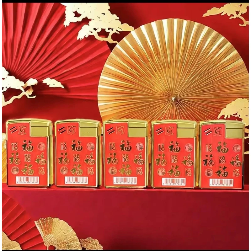 防风打火机蓝焰直冲加大加款3D彩印时尚个性耐用可定制广告logo