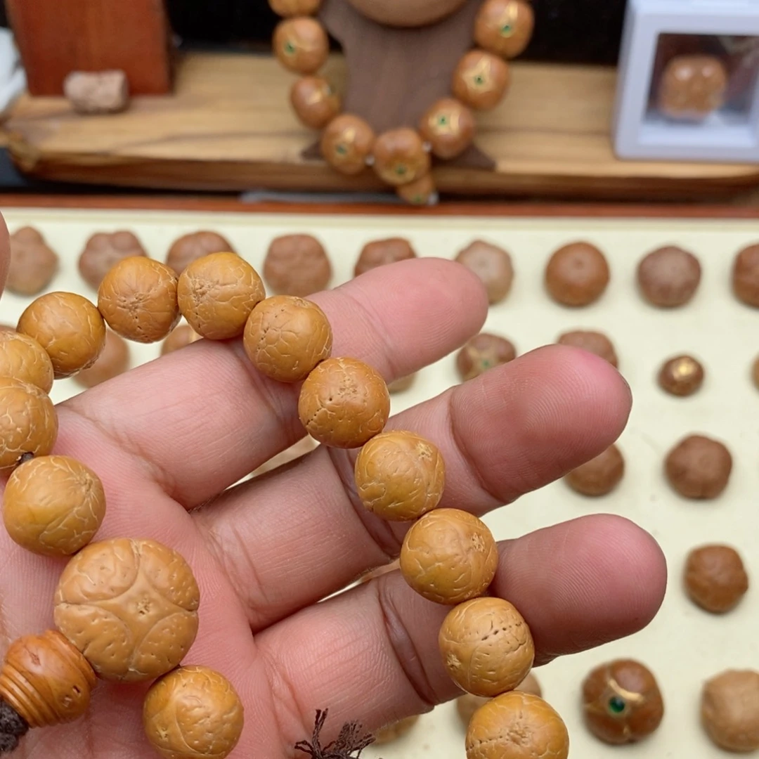 凤眼菩提手串老*龙眼