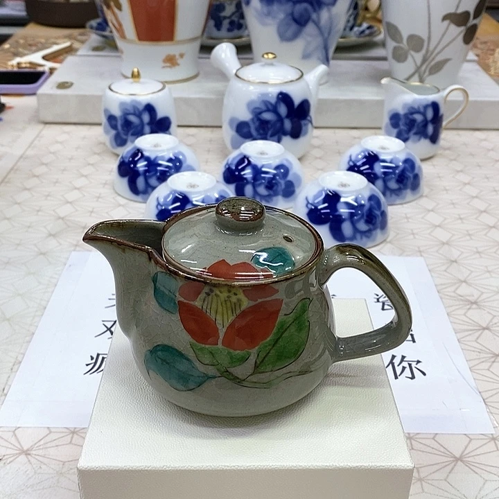 摆件进口瓷器九谷