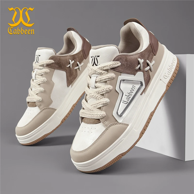 卡宾男鞋潮牌鞋子男2024新款爆款小众休闲潮鞋春秋季透气百搭板鞋