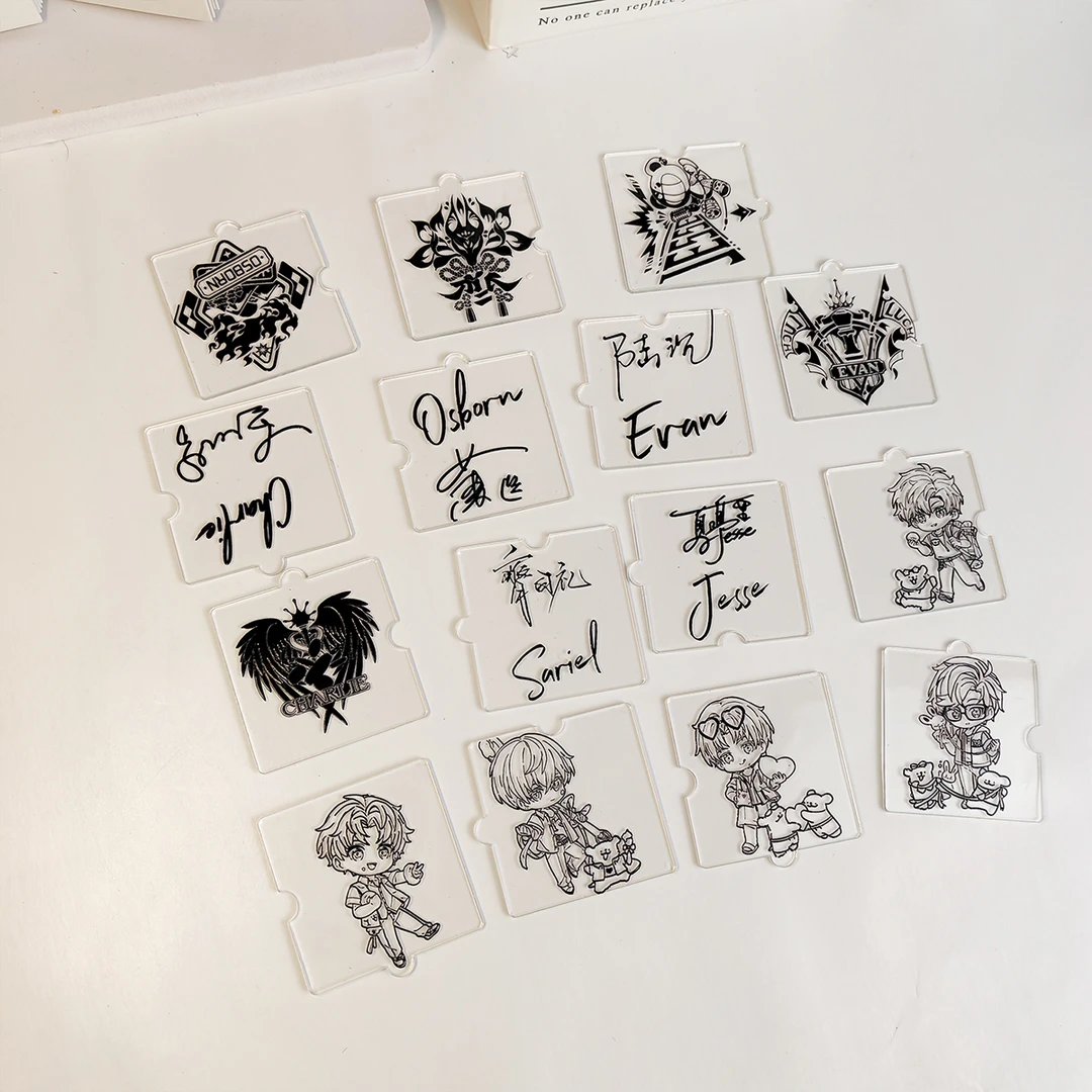 光与夜之恋正版贴纸周边陆沉齐司礼线条贴手机平板水杯装饰转印贴