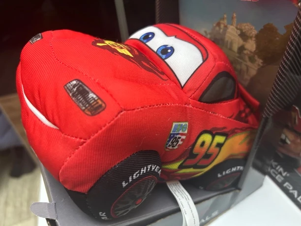 中号毛绒玩具说话闪电麦昆赛车总动员玩具