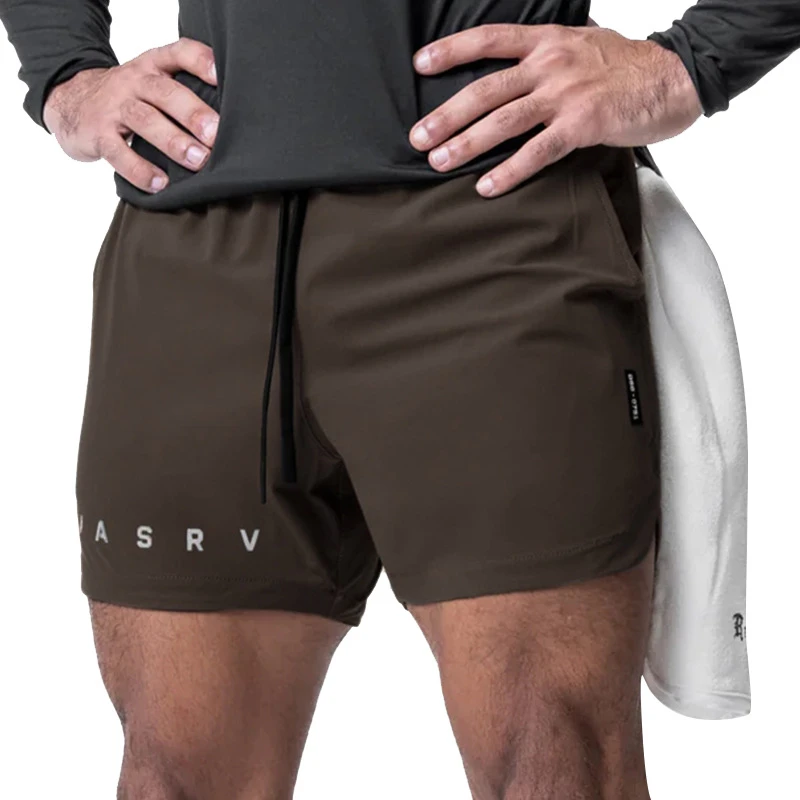 ASRV/ASRV男子短裤运动健身休闲五分裤弹力户外训练夏季跑步速干