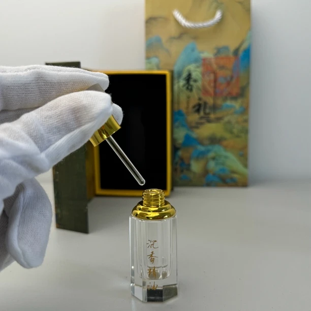 精油高端水晶瓶礼盒装空包装带手提袋送礼可装任何一款精油