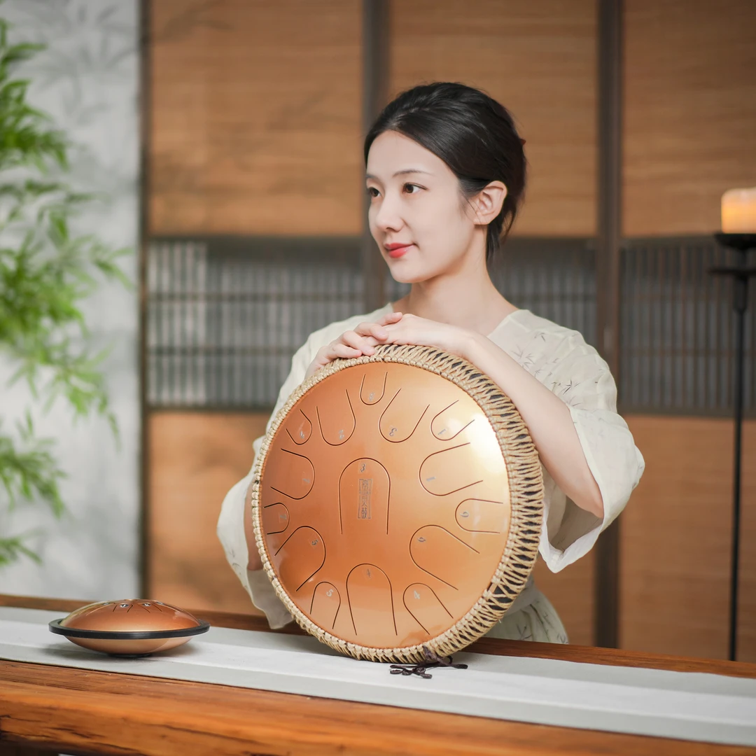 【向日黄】羊阿宝甄选款双鼓  专业级